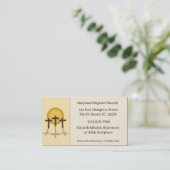 Cartes de visite de l'église (Debout devant)