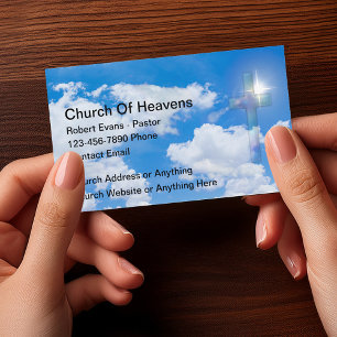 Cartes de visite de l'église de la Croix Chrétienn