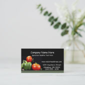 Cartes de visite de légumes (Debout devant)