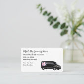 Cartes de visite de l'élevage de chien mobile clas (Debout devant)