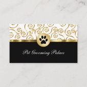 Cartes de visite de l'éleveur de animaux de compag (Devant)