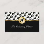 Cartes de visite de l'éleveur de animaux de compag (Devant)