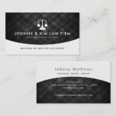 Cartes de visite de l'entreprise de droit des bles (Devant / Derrière)