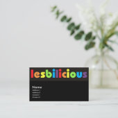 Cartes de visite de Lesbilicious (Debout devant)