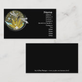 Cartes de visite de libellule (Devant / Derrière)