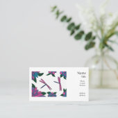 Cartes de visite de libellules (Debout devant)