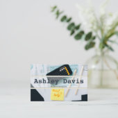 Cartes de visite de librairie (Debout devant)