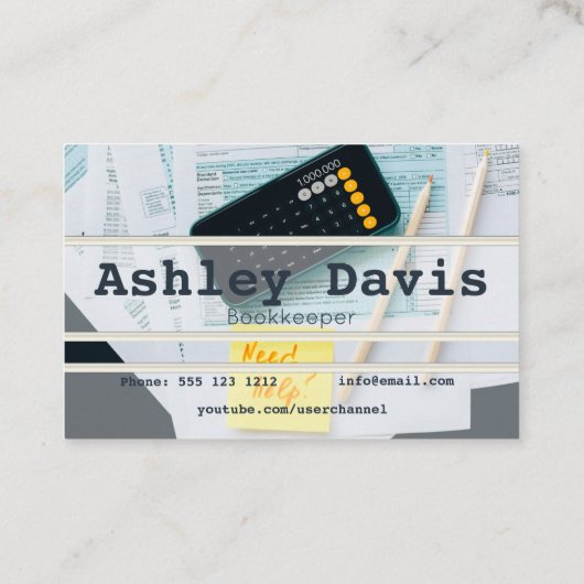 Cartes de visite de librairie (Dos)