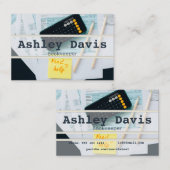 Cartes de visite de librairie (Devant / Derrière)