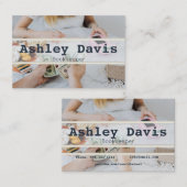 Cartes de visite de librairie (Devant / Derrière)