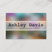 Cartes de visite de librairie (Devant)