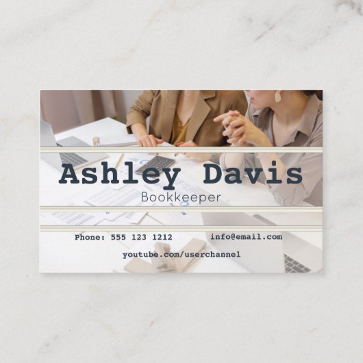 Cartes de visite de librairie (Dos)