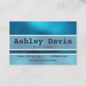 Cartes de visite de librairie (Dos)