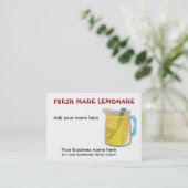 Cartes de visite de LIMONADE (Debout devant)