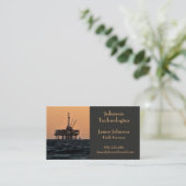 Cartes de visite De L'Industrie Pétrolière Et Gazi (Debout devant)