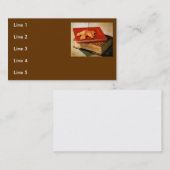 CARTES DE VISITE DE LIVRES (Devant / Derrière)