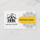 cartes de visite de location (Devant)