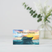 Cartes de visite De Location De Bateau Et De Court (Debout devant)