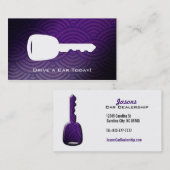 Cartes de visite de location de voiture (Devant / Derrière)