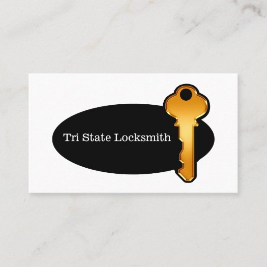 Cartes de visite de Locksmith (Devant)