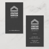 Cartes de visite de logo Abstrait (Devant / Derrière)