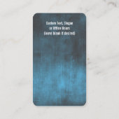 Cartes de visite de logo de chiropractie (Dos)