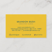 Cartes de visite de logo personnalisés - n'importe (Dos)