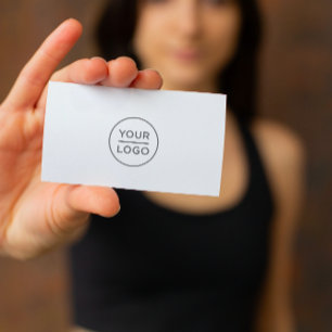 Cartes de visite de logo personnalisés - n'importe