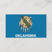 Cartes de visite de l'OKLAHOMA (Dos)