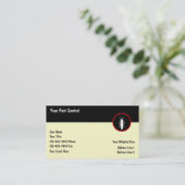 Cartes de visite de lutte contre les parasites (Debout devant)