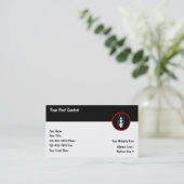 Cartes de visite de lutte contre les parasites (Debout devant)