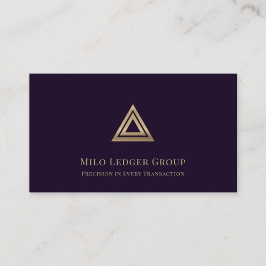 Cartes de visite de luxe pour les professionnels d (Devant)