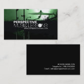 Cartes de visite de magasin/batteur de musique (Devant / Derrière)
