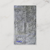 Cartes de visite de magasin d'art ou de tatouage (Dos)