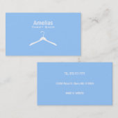 Cartes de visite de magasin d'articles d'occasion (Devant / Derrière)