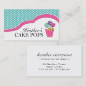 Cartes de visite de magasin de bonbons d'amusement (Devant / Derrière)