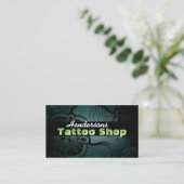 Cartes de visite de magasin de tatouage (Debout devant)