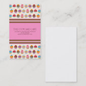 Cartes de visite de magasin ou de boulangerie de (Devant / Derrière)