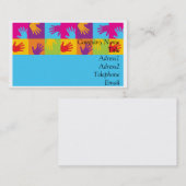 Cartes de visite de mains (Devant / Derrière)