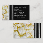 Cartes de visite de maïs éclaté (Devant / Derrière)