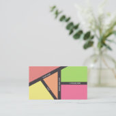 Cartes de visite de maîtrise en nutrition (Debout devant)