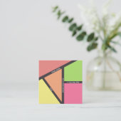 Cartes de visite de maîtrise en nutrition (Debout devant)