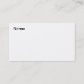 Cartes de visite de maman (Dos)