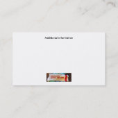 Cartes de visite de mamie de chaussette (Dos)