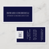 Cartes de visite de mandataire (Devant / Derrière)