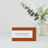 Cartes de visite de mandataire (Debout devant)