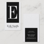 Cartes de visite de mandataire (Devant / Derrière)