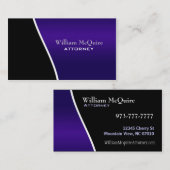 Cartes de visite de mandataire (Devant / Derrière)