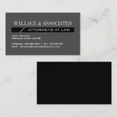 Cartes de visite de mandataire (Devant / Derrière)