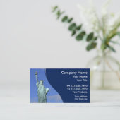 Cartes de visite de mandataire (Debout devant)